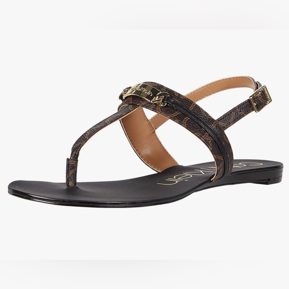 NWOT Calvin Klein Soley Slingback Sandals